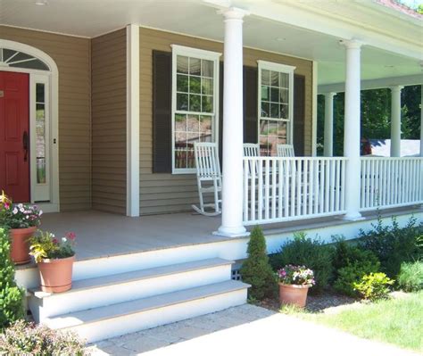 Top 10 porch with off center front door ideas and inspiration.